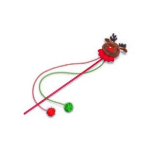 Beeztees Katzenangel Weihnachten Rentier