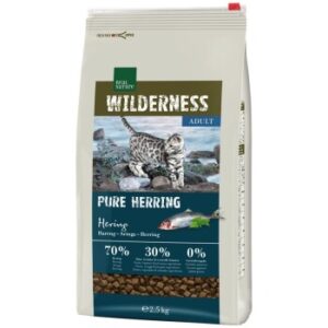 REAL NATURE WILDERNESS Trockenfutter Katze, Adult, Pure Herring 2.5 kg