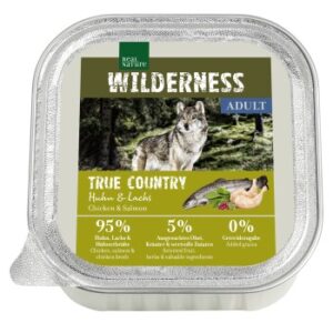 REAL NATURE WILDERNESS Adult Huhn und Lachs 16x100 g