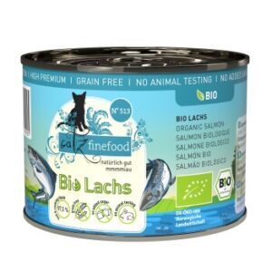 Catz finefood Nassfutter Katze Bio Adult No. 513 Lachs 12x200 g