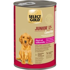 SELECT GOLD Sensitive Junior Pferd mit Süßkartoffel 6x400 g