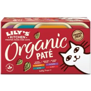 LILY'S KITCHEN Nassfutter Katze Adult Organic Paté Multipack 8x85 g