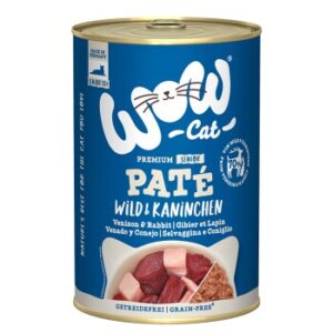 WOW Cat Senior 6x400 g Wild und Kaninchen
