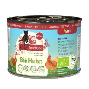 Catz finefood Nassfutter Katze Bio Adult No. 503 Huhn 12x200 g