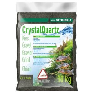 DENNERLE Kristall Quarzkies 10kg schwarz