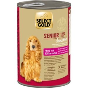 SELECT GOLD Sensitive Senior Pferd mit Süßkartoffel 6x400 g