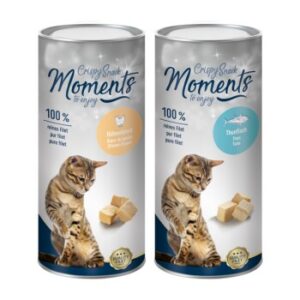 MOMENTS Crispy Snack Thunfisch, Geflügel 2x25 g