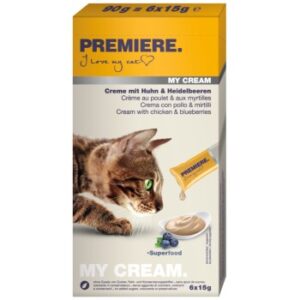 PREMIERE My Cream Huhn und Heidelbeeren 66x15 g