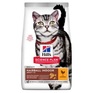 Hill's Science Plan Trockenfutter Katze Adult, Hairball und Perfect Coat, mit Huhn 3 kg