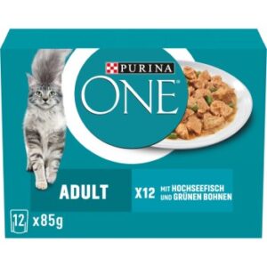Purina ONE Adult Hochseefisch 12x85 g