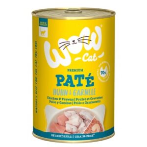 WOW Cat Adult 6x400 g Huhn und Garnele