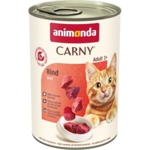animonda Carny Nassfutter Katze Adult 6x400 g Rind
