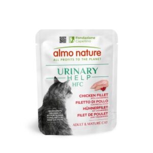 Almo nature Nassfutter Katze HFC Urinary Help 24 x 50 g Hühnerfilet mit Cranberries