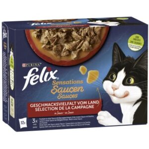 Felix Sensations Saucen Geschmacksvielfalt vom Land 12x85g