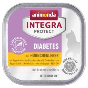 animonda Integra Protect Diabetes Hühnchenleber 16x100 g