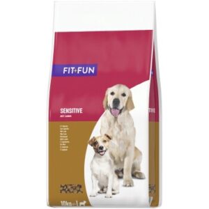 FIT+FUN Trockenfutter Hund Adult Sensitive mit Lamm 10 kg