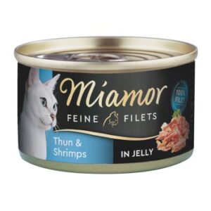Miamor Feine Filets in Jelly Thunfisch und Shrimps 96x100 g