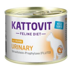 KATTOVIT Feline Diet Nassfutter Katze Urinary Adult Huhn 48x185 g