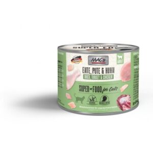 MAC's Nassfutter Katze Adult Ente, Pute und Huhn 24x200 g