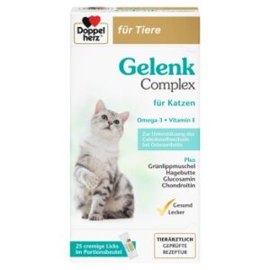 Doppelherz Gelenk Complex für Katzen 25 Stück