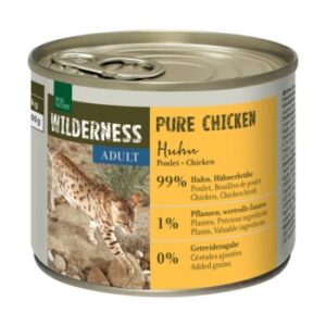 REAL NATURE WILDERNESS Nassfutter Katze, Adult Pure Chicken 6x200 g