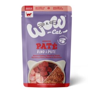WOW Cat Adult 12x125 g Rind und Pute