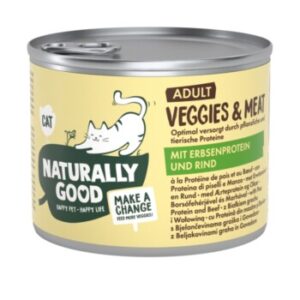 Naturally Good Veggies & Meat 6x200g Erbsen und Rind