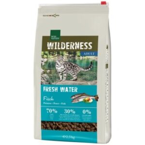 REAL NATURE WILDERNESS Trockenfutter Katze, Adult, Fresh Water, Fisch 2.5 kg