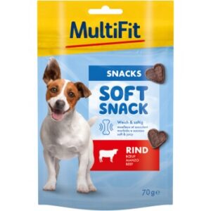 MultiFit Soft Snack 3x70g Rind