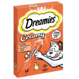 Dreamies Creamy Snack Adult 44x10 g Huhn