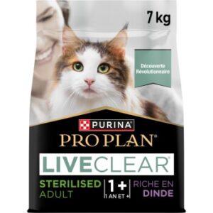 PRO PLAN Liveclear Sterilised Adult Truthahn 7 kg