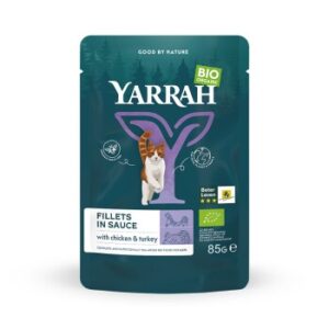 Yarrah Bio Pouch Filets in Soße 14x8 5g Truthahn