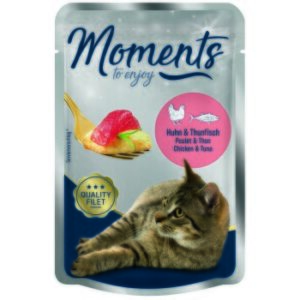 MOMENTS Adult Huhn und Thunfisch 12x70 g