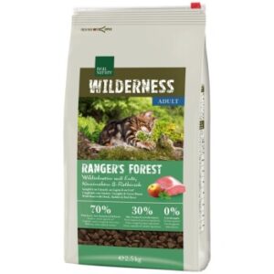 REAL NATURE WILDERNESS Trockenfutter Katze, Adult, Ranger's Forest 2.5 kg
