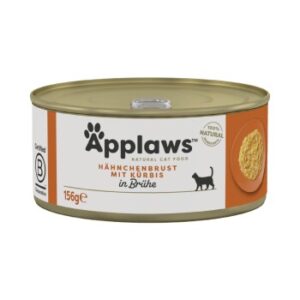 Applaws Nassfutter Katze Adult in Brühe Huhn mit Kürbis 24x156 g