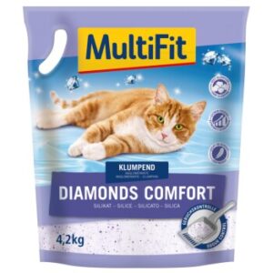MultiFit Diamonds Comfort Silikat-Streu 4,2 kg
