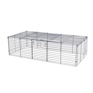 AniOne Gitter für Kleintierheim schwarz M