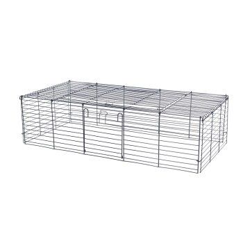 AniOne Gitter für Kleintierheim schwarz M