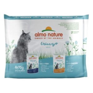 Almo nature Holistic Urinary Help Multipack Fisch & Huhn 6x70g