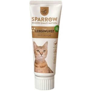 Sparrow CannaCat Leberwurst mit CBD 2x75 g
