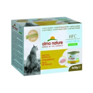 Almo nature HFC Natural Light Meal 4x50 g Huhn