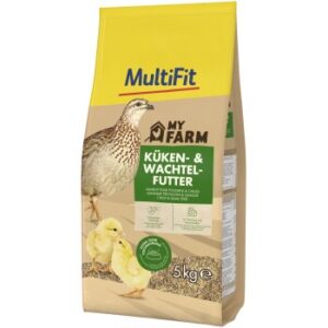 MultiFit MyFarm Küken- & Wachtelfutter 5 kg