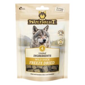 WOLFSBLUT Snack Hund Limited Ingredients 40g Freeze Dried Wild Duck Ente 40 g