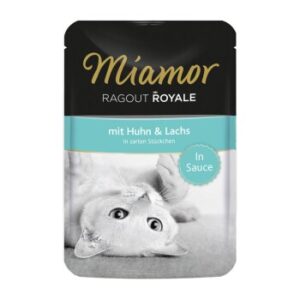 Miamor Ragout Royale in Sauce Huhn und Lachs 22x100 g