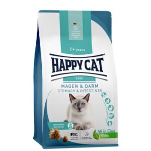 HAPPY CAT Care Trockenfutter Katze Adult, Magen & Darm 1.3 kg