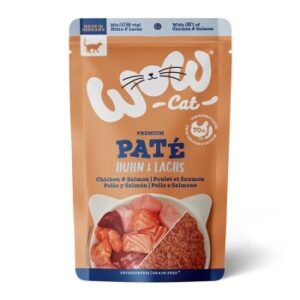 WOW Cat Adult 12x125 g Huhn und Lachs