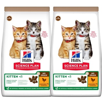 Hill's Science Plan No Grain Kitten mit Huhn ohne Getreide 2x1.5 kg