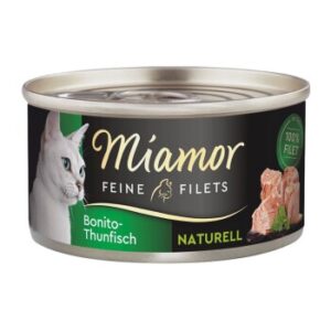 Miamor Feine Filets Naturelle Bonito-Thunfisch 24x80 g