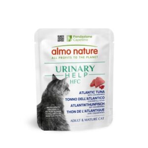Almo nature Nassfutter Katze HFC Urinary Help 24 x 50 g Atlantikthunfisch mit Cranberries