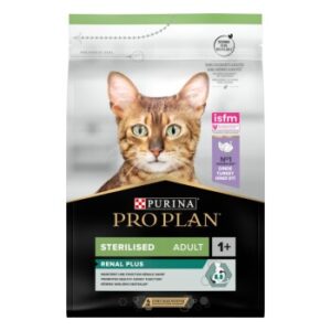 PRO PLAN Sterilised Adult 1+ Optirenal reich an Pute 2x10 kg